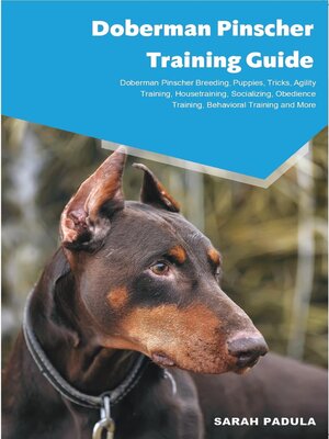 cover image of Doberman Pinscher Training Guide Doberman Pinscher Breeding, Puppies, Tricks, Agility  Training, Housetraining, Socializing, Obedience Training,  Behavioral Training and More